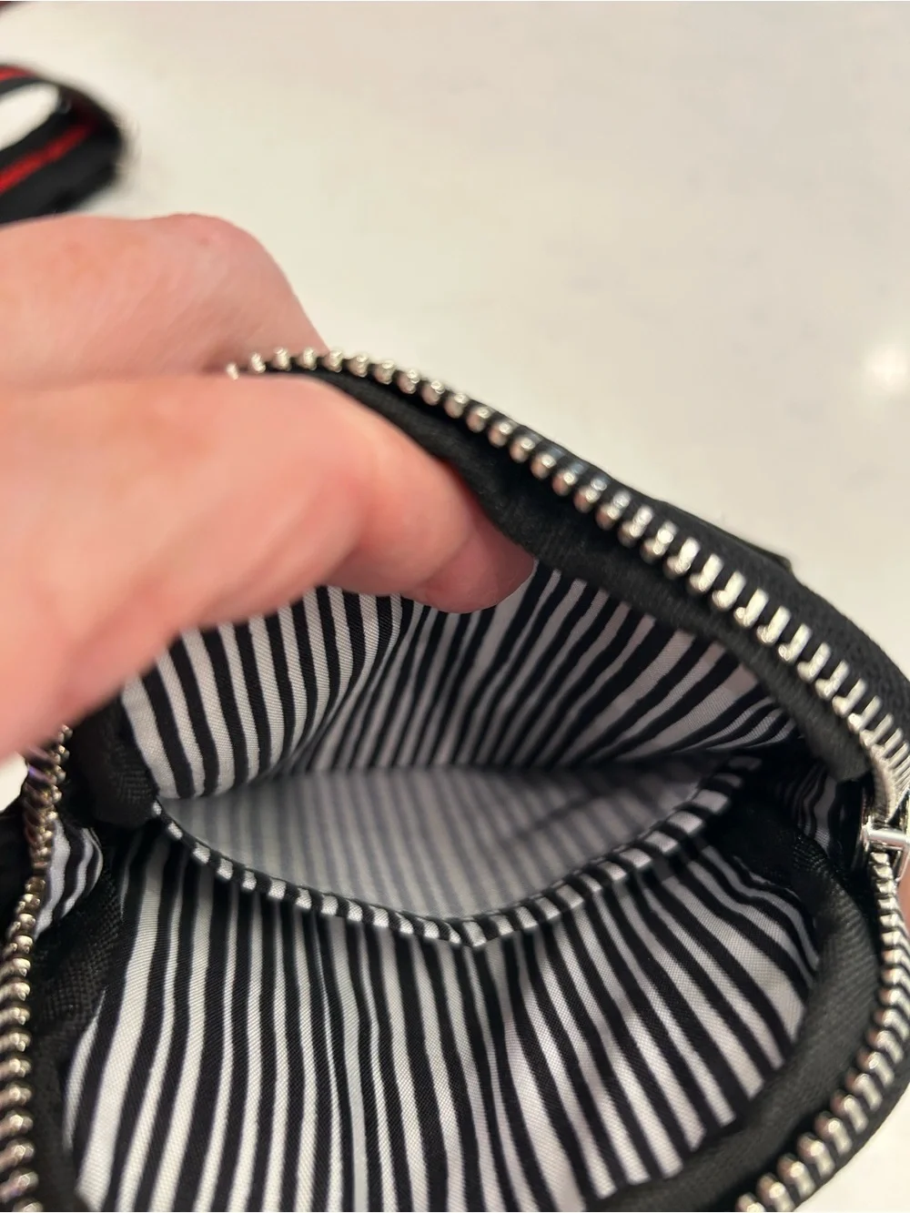 Brighton “Hearts a Flutter” Black Crossbody